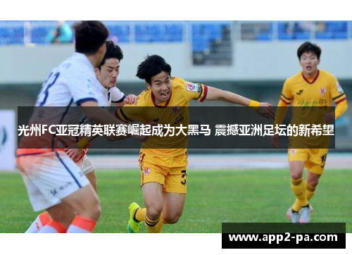 光州FC亚冠精英联赛崛起成为大黑马 震撼亚洲足坛的新希望 光州FC亚冠精英联赛崛起成为大黑马 震撼亚洲足坛的新希望